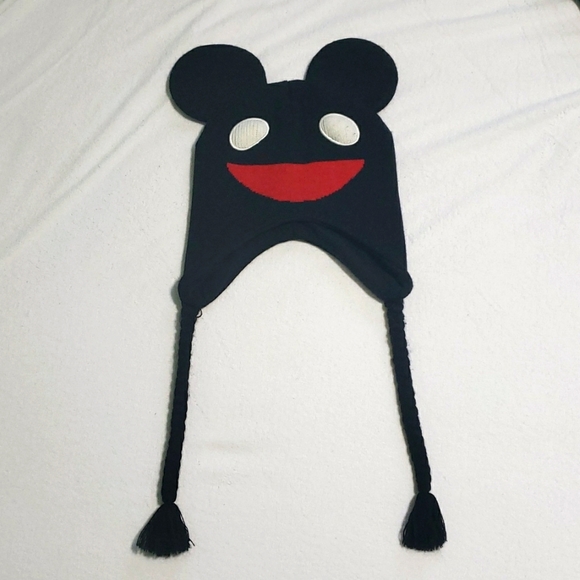 Black Deadmau5 Knit Beanie Hat 